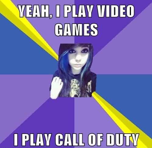 funny gamer girl memes