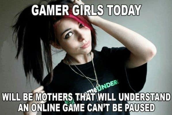 memes regarding gamer girl