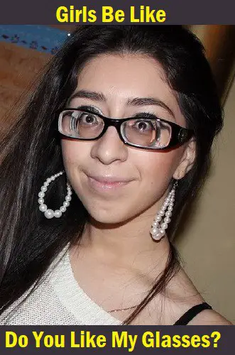 Girl With Glasses Meme