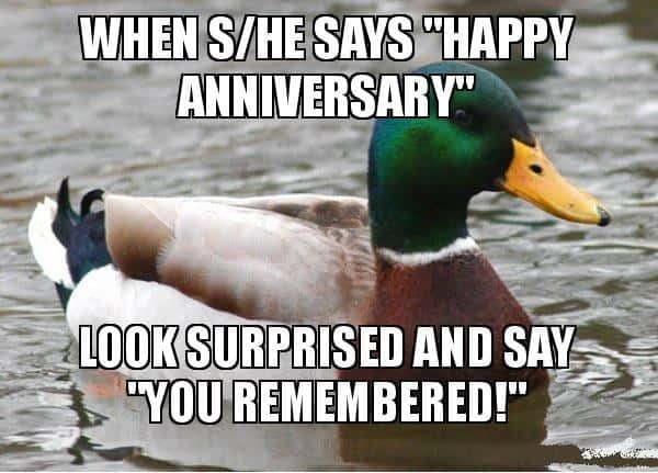 funny memes for anniversary