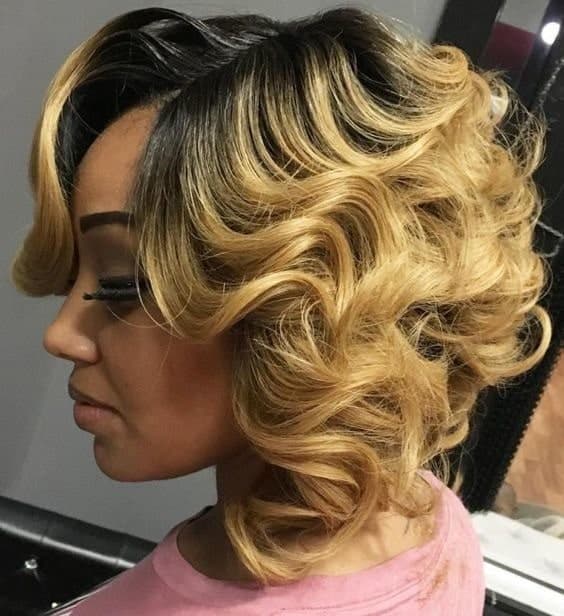 10 Chic Feathered Bob Hairstyles For African American Women SheIdeas