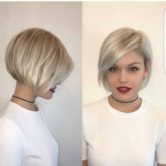pixie bob for thin haired women