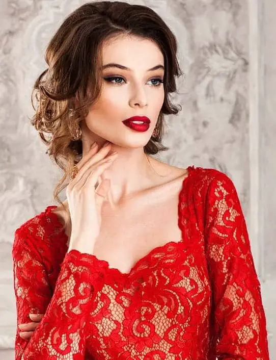 best makeup ideas for red dress