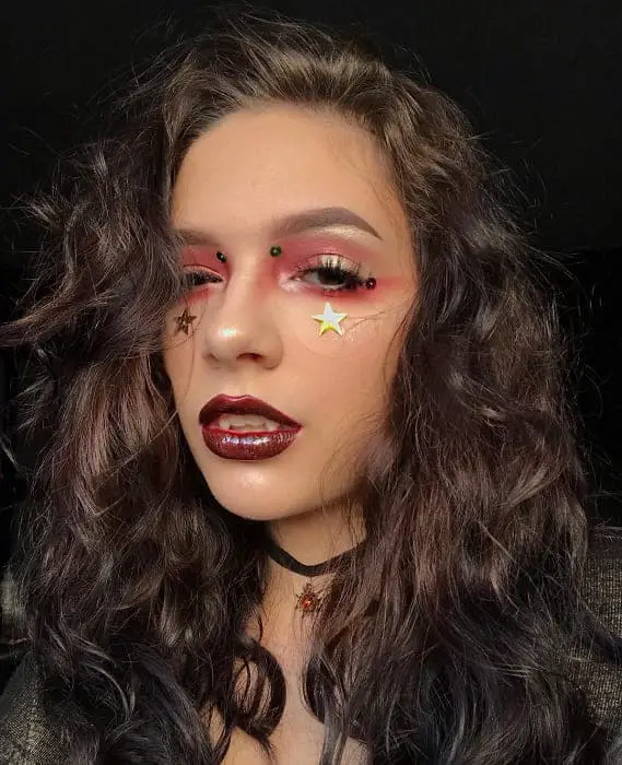 trendy vampire makeup ideas for girls