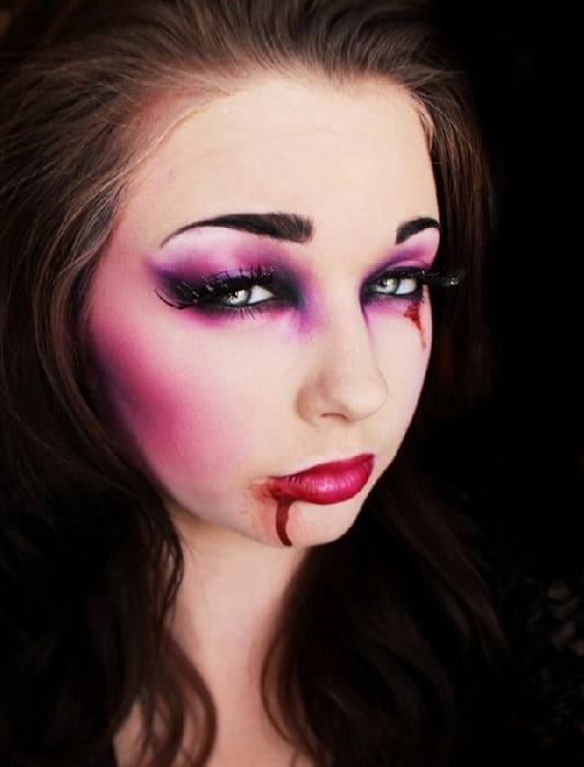 vampire makeup looks for women