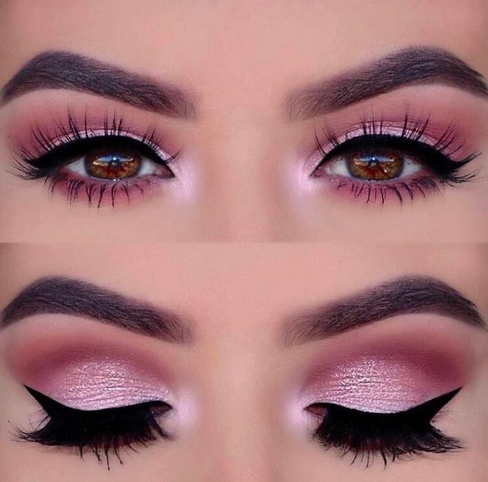 best pink eye makeup